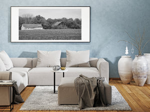 Old rural barn or farm buildings Indiana | Photo Art Print fine art photographic print