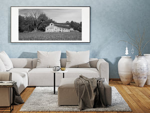 Old rural farm building Indiana | Photo Art Print fine art photographic print