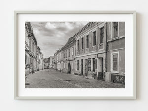 Old street in Barsov Romania | Photo Art Print fine art photographic print