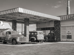 Old trucks Route 66 Ludlow California | Photo Art Print fine art photographic print