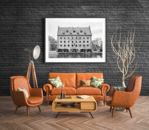 Old world architecture of Hotel Krolewski Gdansk Poland | Photo Art Print fine art photographic print