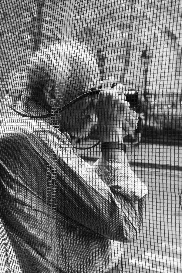 Older man taking a photograph in New York | Photo Art Print fine art photographic print