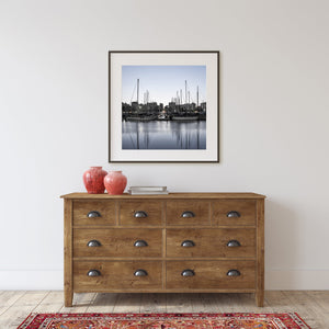 One Ocean Port Vell marina at dawn Barcelona Spain | Photo Art Print fine art photographic print