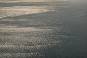 Stille Oceaan vanuit een vliegtuigachtergrond | Foto Kunstprint Fine Art fotografische afdruk