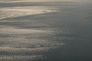 Pacific Ocean from an airplane background | Photo Art Print fine art photographic print