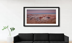 Pastel colors in American canyon | Photo Art Print fine art photographic print