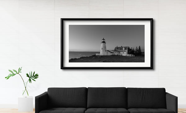 Pemaquid Point Lighthouse before sunrise | Photo Art Print fine art photographic print