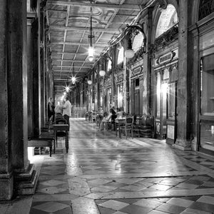 People eating at St Marks Square Venice | Photo Art Print fine art photographic print