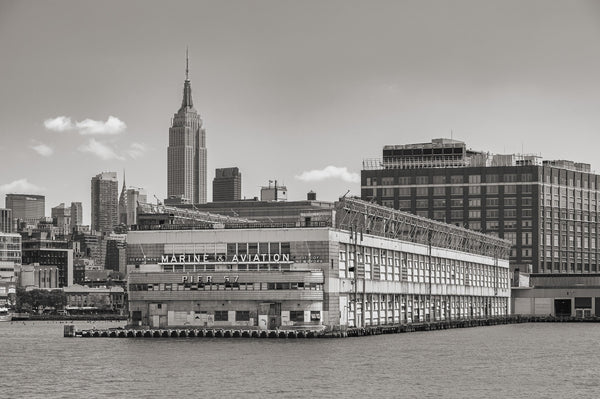 Pier 57 on a sunny day New York City | Photo Art Print fine art photographic print