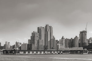 Pier 76 cityscape before renovation New York City | Photo Art Print fine art photographic print