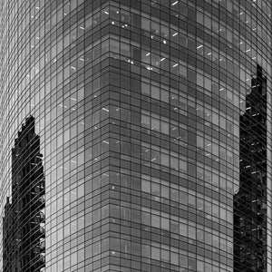 Reflective surface office building Buenos Aires | Photo Art Print fine art photographic print