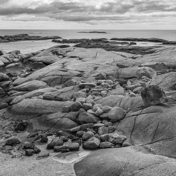 Rock coastal rocks in Peggys Cove Nova Scotia | Photo Art Print fine art photographic print