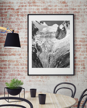 Rocky mountains Canada glacier | Photo Art Print fine art photographic print