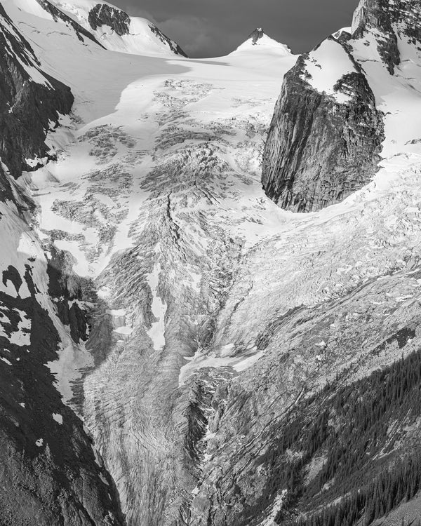 Rocky mountains Canada glacier | Photo Art Print fine art photographic print