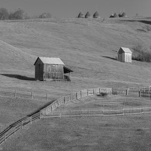Collines vallonnées sur les terres agricoles roumaines | Photos Tirage d’art Fine Art impression photographique