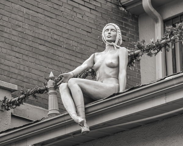Rooftop Mannequins Overlook West Toronto's Chinatown | Photo Art Print fine art photographic print