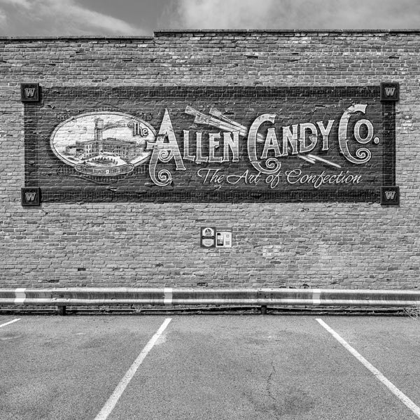 Route 66 Allen Candy mural Pontiac Illinois | Photo Art Print fine art photographic print