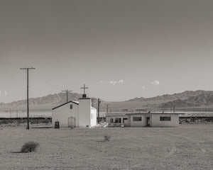 Route 66 Amboy California Abandoned Church | Photo Art Print fine art photographic print