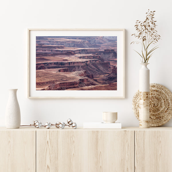 Rugged Canyon Lands detail | Photo Art Print fine art photographic print