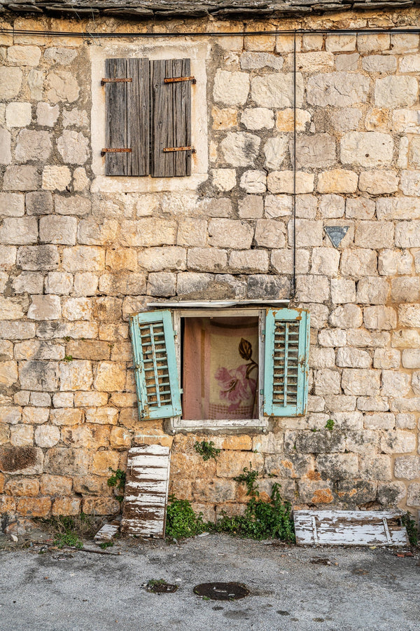 Rundown home in Southern Croatia | Photo Art Print fine art photographic print