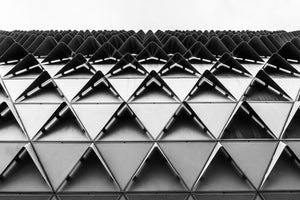SAHMRI diagrid facade interior abstract detail closeup | Photo Art Print fine art photographic print