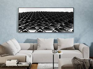 SAHMRI diagrid facade interior abstract detail | Photo Art Print fine art photographic print