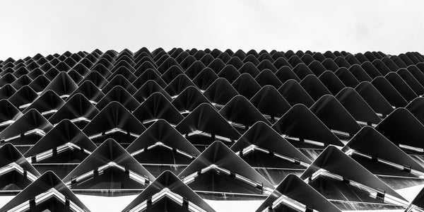 SAHMRI diagrid facade interior abstract detail | Photo Art Print fine art photographic print