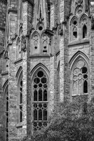 Closeup détail architectural de La Sagrada Familia Espagne | Photos Tirage d’art Fine Art impression photographique
