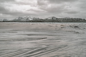 Plage de sable abstraite Sakrisoya Norvège | Photos Tirage d’art Fine Art impression photographique
