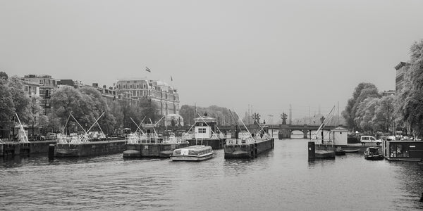 Sarphatistraat Bridge and Sweets Hotel | Photo Art Print fine art photographic print