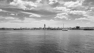 Sault Ste Marie Michigan viewed from a Canadian Side | Photo Art Print fine art photographic print