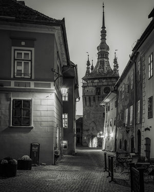 Antigua iglesia rumana al amanecer | Foto Impresión de arte Fine Art impresión fotográfica