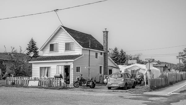 Small home in Schreiber Ontario | Photo Art Print fine art photographic print