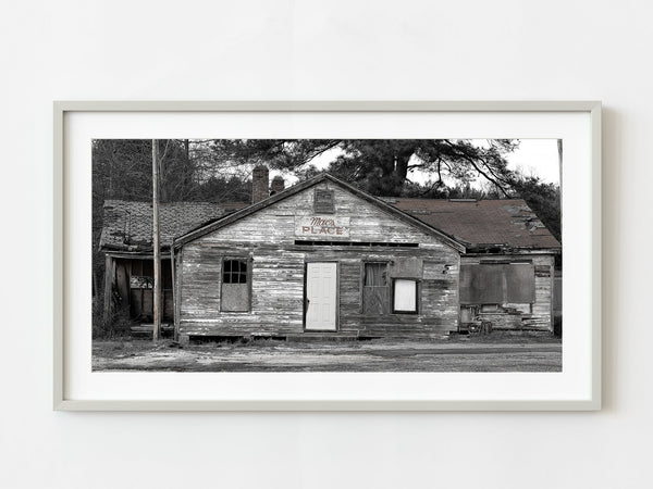Southern Georgia's Abandoned Home Frozen in Time | Photo Art Print fine art photographic print
