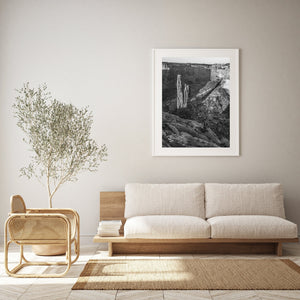 Spider Rock with tree Canyon de Chelly | Photo Art Print fine art photographic print