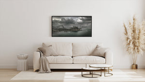 Nuages ​​orageux sur la côte norvégienne des Lofoten | Photos Tirage d’art Fine Art impression photographique