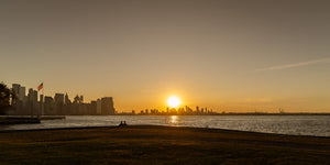 Sunrise over the Hudson River | Photo Art Print fine art photographic print