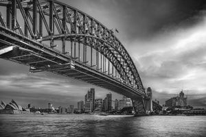 Dramatische havenhemel van Sydney | Foto Kunstprint Fine Art fotografische afdruk