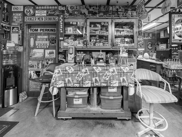 The Shop on Route 66 interior | Photo Art Print fine art photographic print