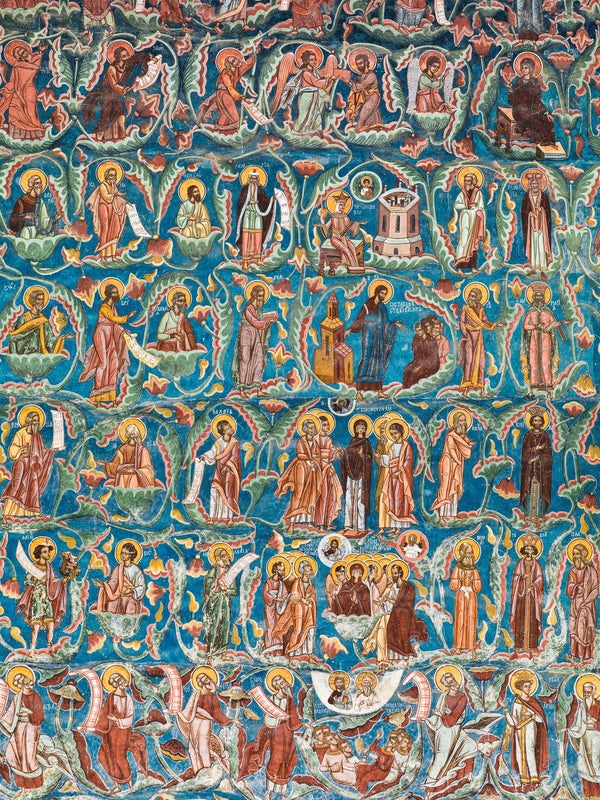 The Voronet Monastery colorful paintings | Photo Art Print fine art photographic print