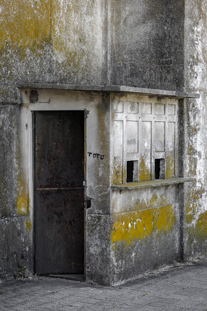 Ticket booth ancient stadium | Photo Art Print fine art photographic print
