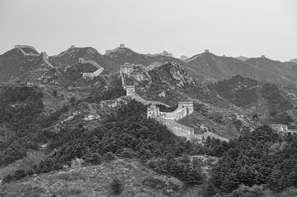Vast Great Wall of China | Photo Art Print fine art photographic print