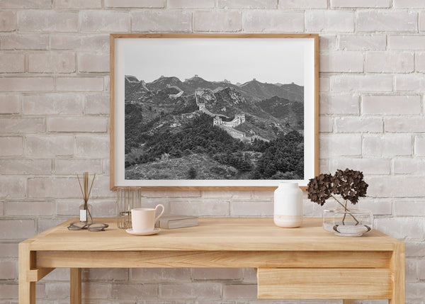 Vast Great Wall of China | Photo Art Print fine art photographic print