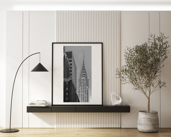 Vertical Panorama Empire State Building | Photo Art Print fine art photographic print