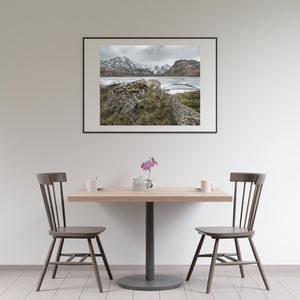 View over Vikvatnet Lake Norway | Photo Art Print fine art photographic print