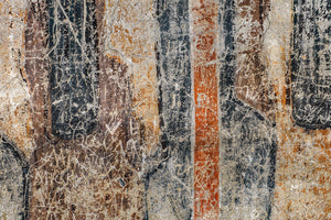 Voronet Monastery colorful etched graffiti | Photo Art Print fine art photographic print