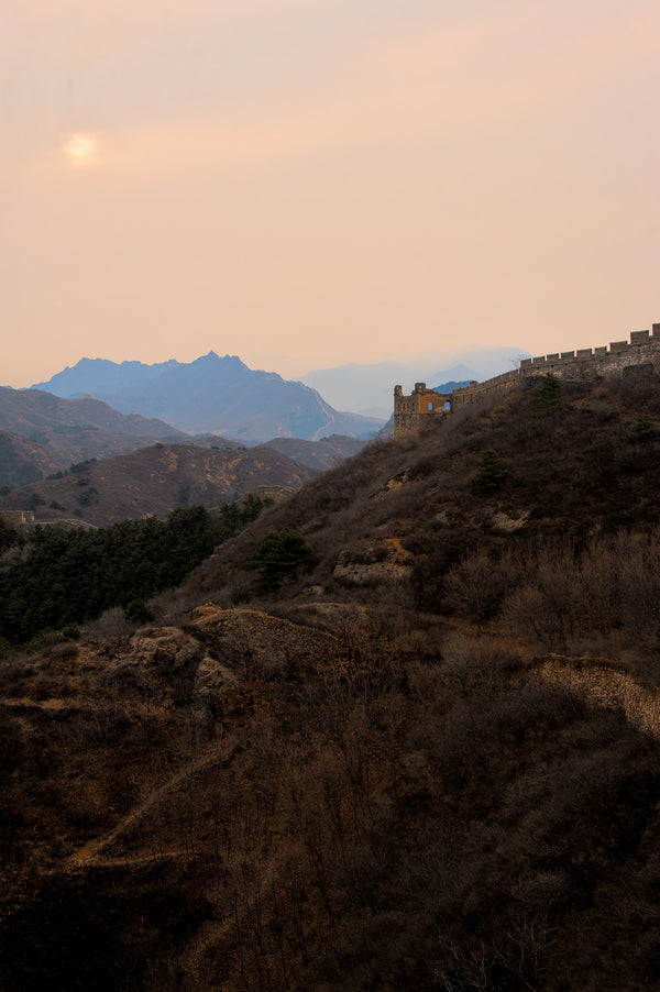 Wall of China moody sunset | Photo Art Print fine art photographic print