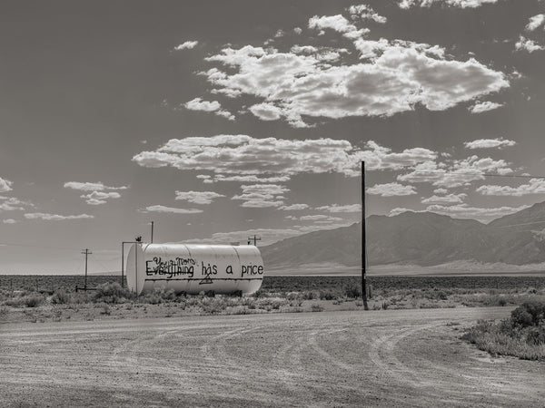 Watertank rural Nevada | Photo Art Print fine art photographic print