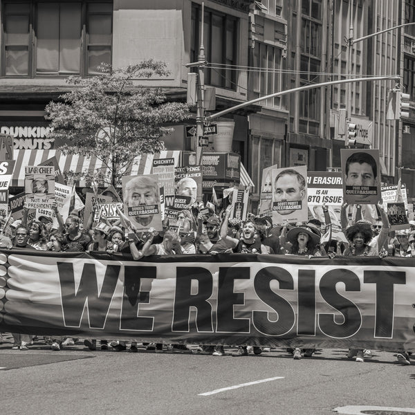 We Resist protest New York City | Photo Art Print fine art photographic print