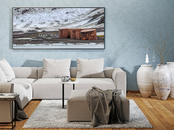 Whalers Bay abandoned Whaling station in Antarctica fine art photographic print